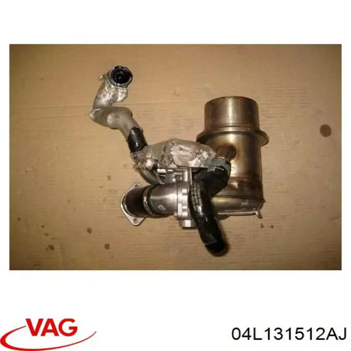 Comprar 04L131512AJ VAG Enfriador de recirculación de gases de escape EGR