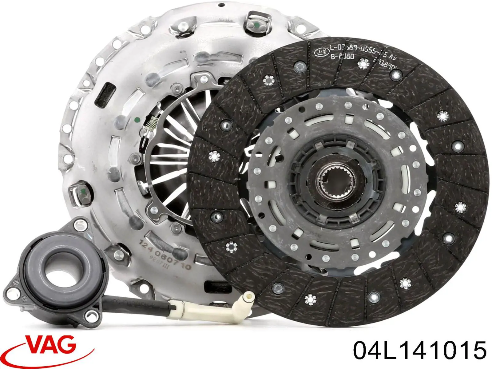 04L141015 VAG kit de embrague (3 partes)