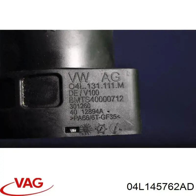 04L145762AD VAG Tubo de admisión de aire al turbocompresor