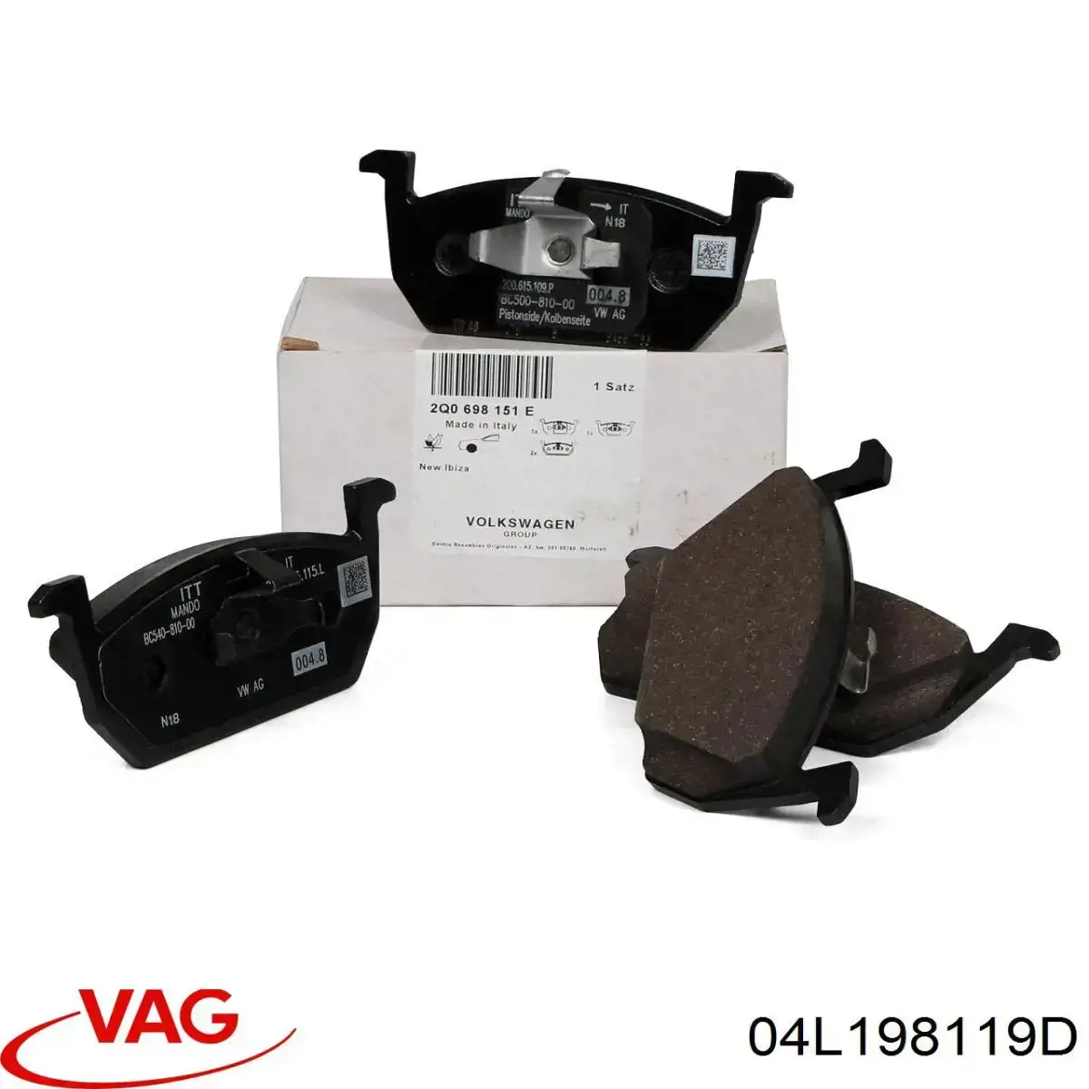 Comprar 04L198119D VAG Kit de correa de distribución