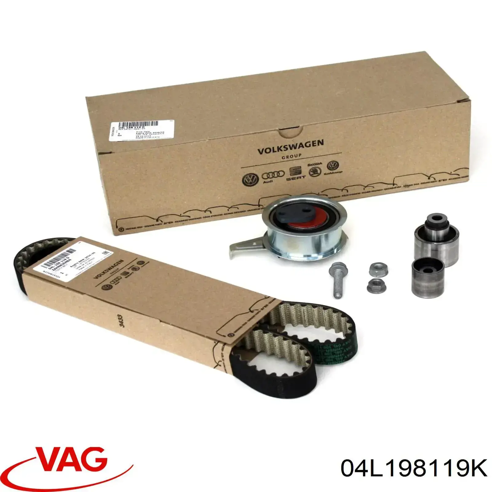04L198119K VAG Kit correa de distribución