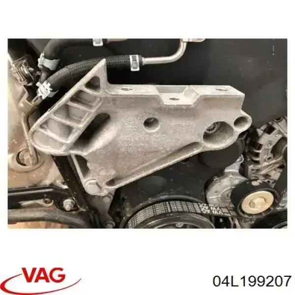 Soporte derecho del motor VAG 04L199207