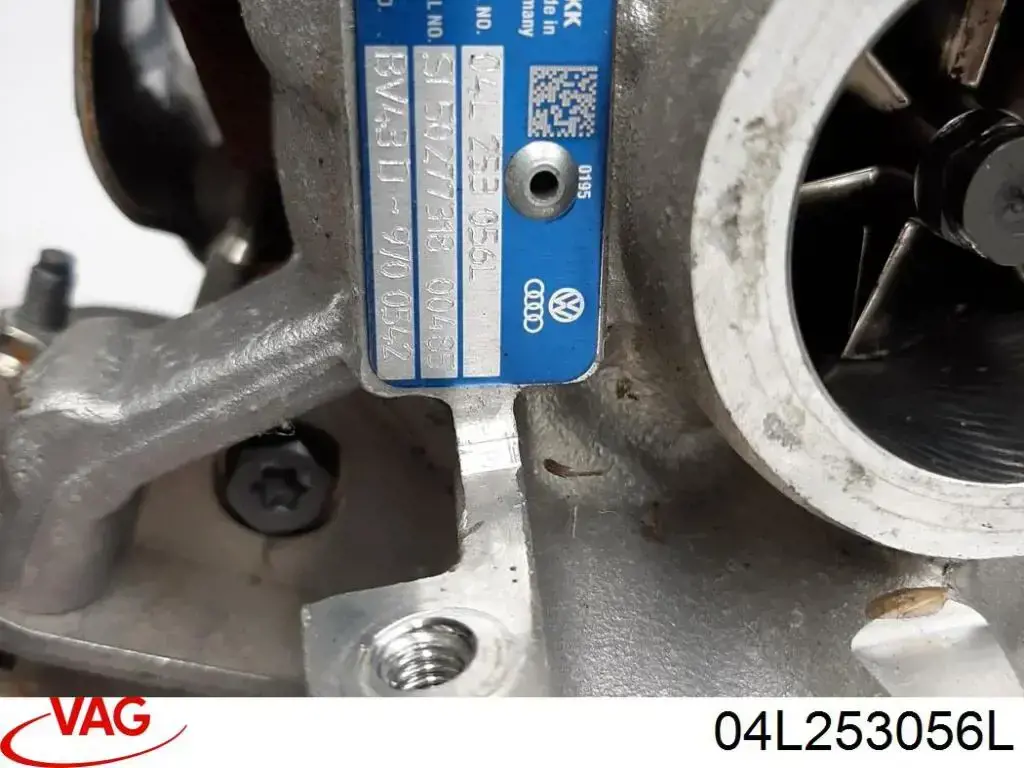 Turbocompresor VAG 04L253056L precio, desde 644,69 EUR