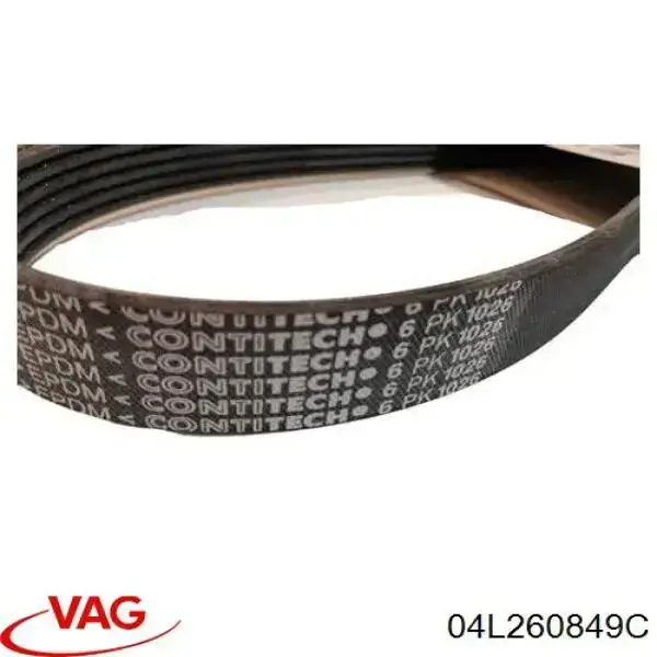 Comprar 04L260849C VAG Correa trapezoidal