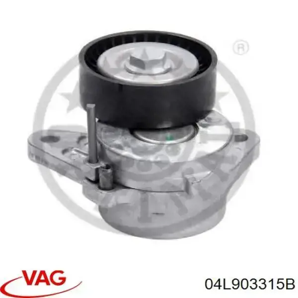 Tensor de correa poli V 04L903315B VAG