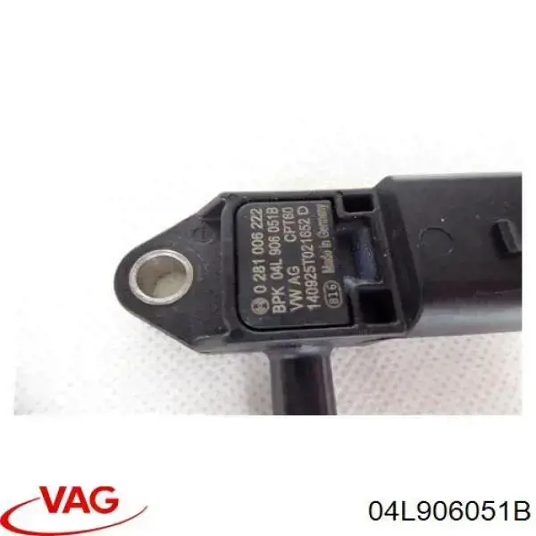 Sensor, presión colector de admisión  VAG 04L906051B precio, desde 36,66 EUR