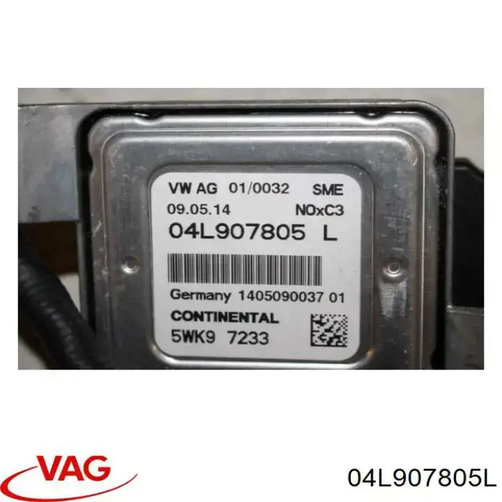 Comprar 04L907807L VAG Sensor de óxidos de nitrógeno NOx