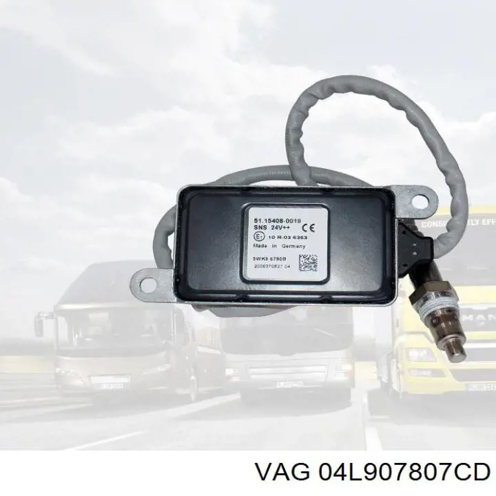 Sensor de óxidos de nitrógeno NOx delantero VAG 04L907807CD precio, desde 430,45 EUR