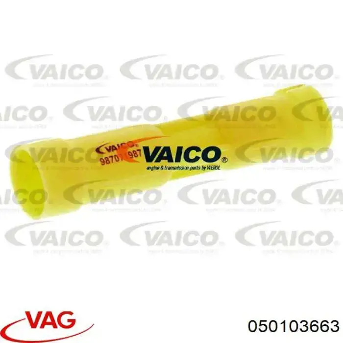 050103663 VAG embudo, varilla del aceite, motor