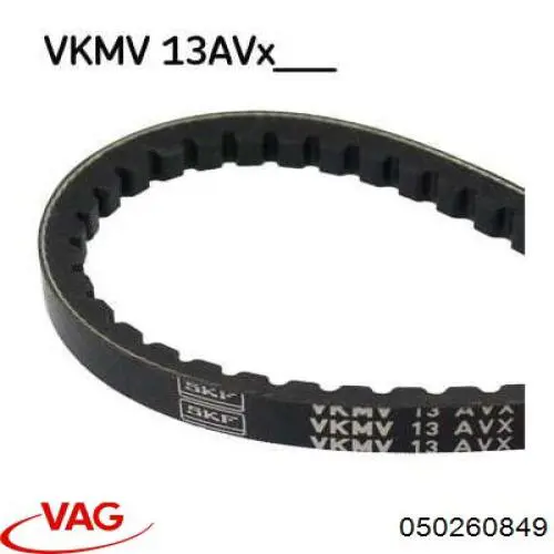 Comprar 050260849 VAG Correa trapezoidal
