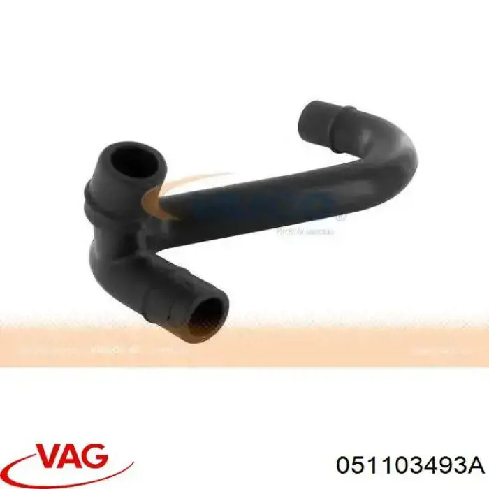 Comprar 051103493A VAG Tubo del sistema de recirculación de gases de escape EGR