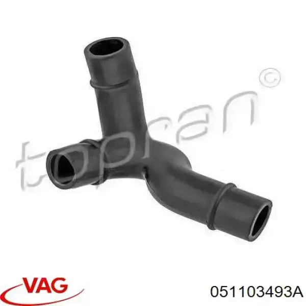 Tubo del sistema de recirculación de gases de escape EGR VAG 051103493A precio, desde 9,90 EUR