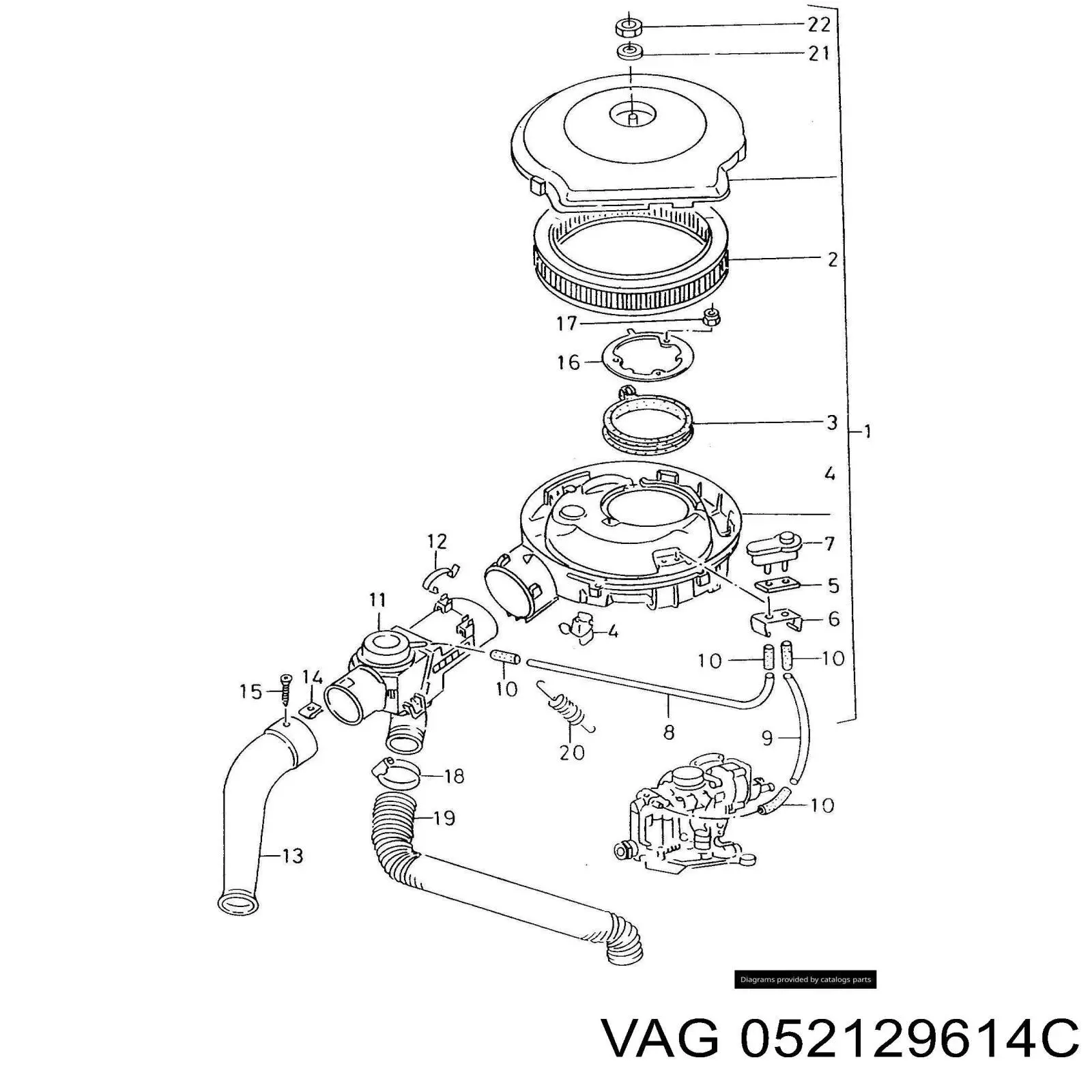 VAG 052129614C precio, desde 6,67 EUR