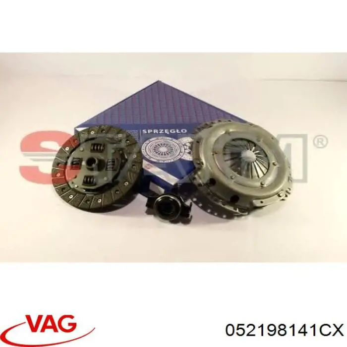 Mecanismo de embrague VAG 052198141CX precio, desde 81,31 EUR