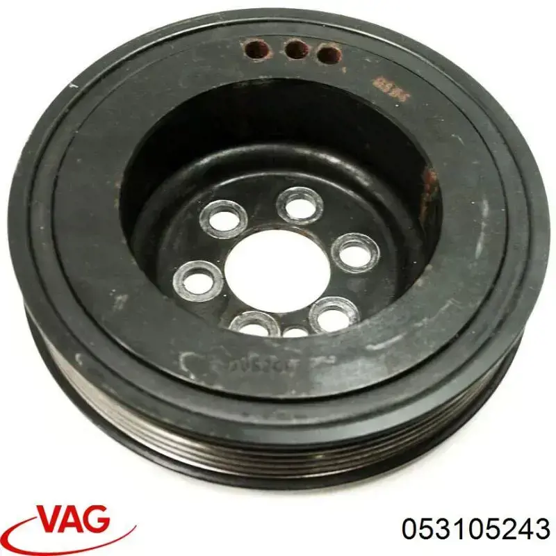 Polea del cigüeñal VAG 053105243 precio, desde  EUR