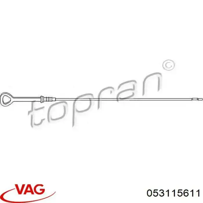 Varilla del nivel de aceite VAG 053115611 precio, desde 3,18 EUR