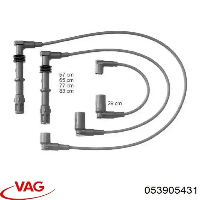Comprar 053905431 VAG Cable de bujía