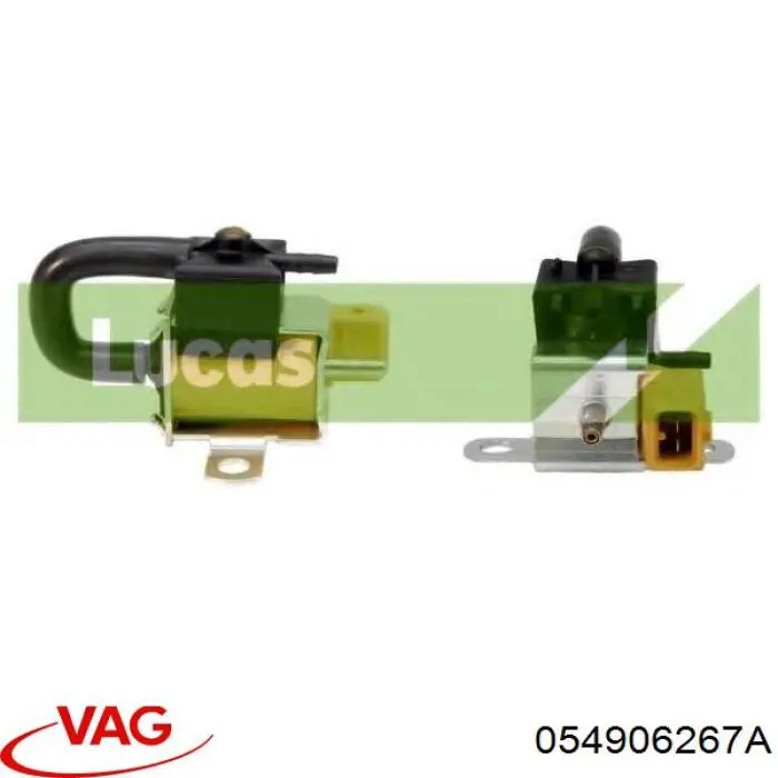 Válvula de solenoide de control de mariposa EGR VAG 054906267A precio, desde 96,32 EUR