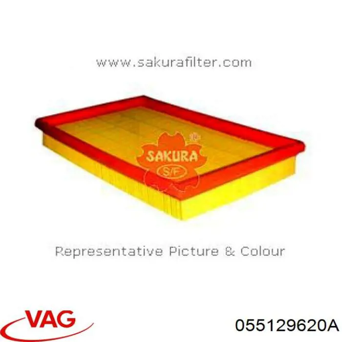 055129620A VAG Filtro de aire de motor