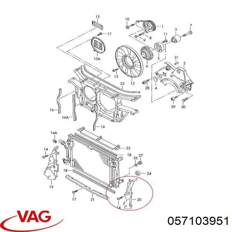 WHT000508 VAG 