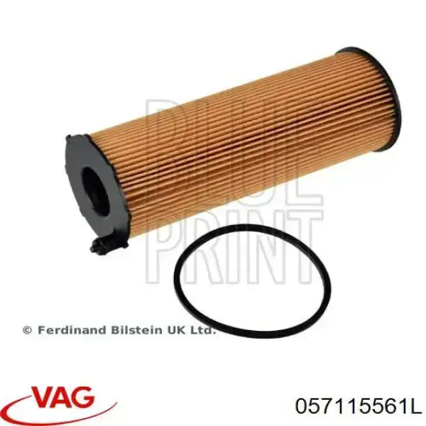 Filtro de aceite 057115561L VAG