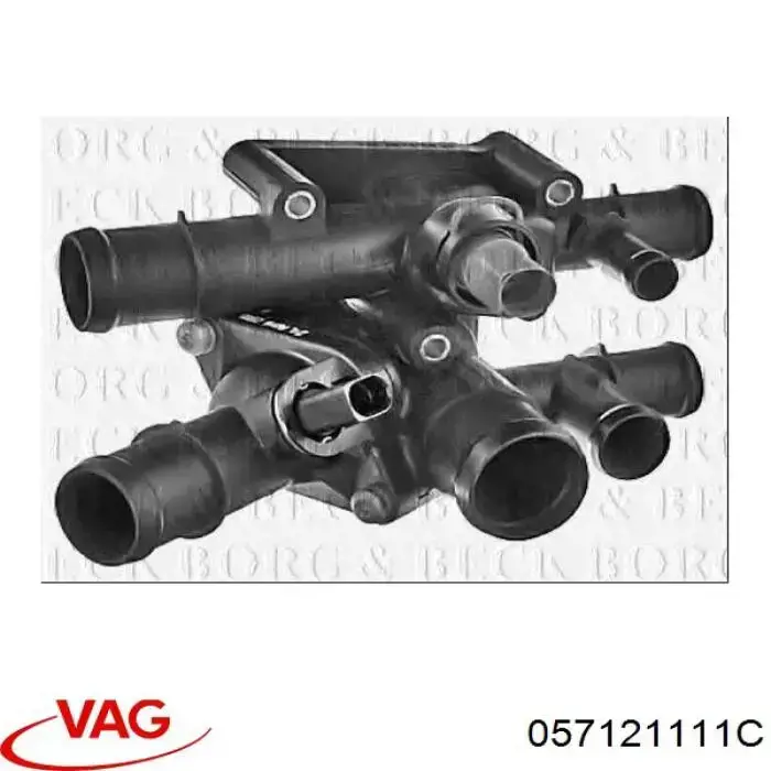 Comprar 057121111C VAG Caja de termostato