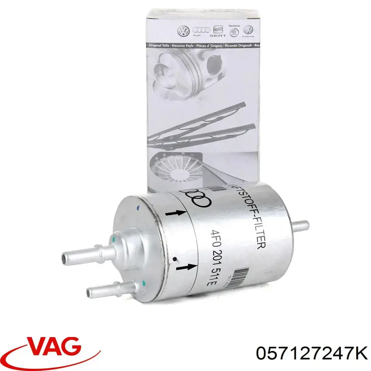 Válvula de retorno de combustible 057127247K VAG