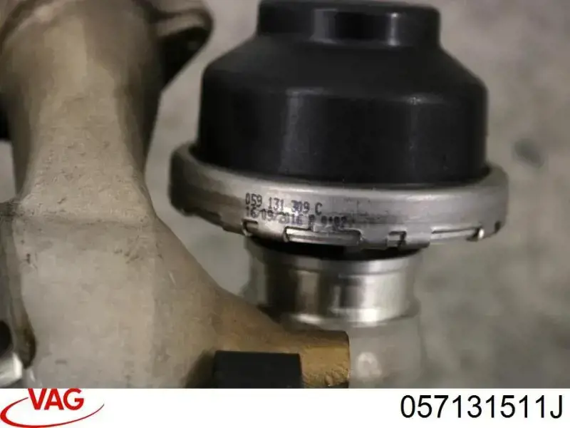 Enfriador de recirculación de gases de escape EGR VAG 057131511J precio, desde 232,32 EUR