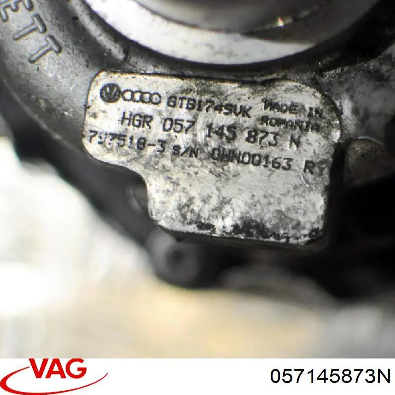 057145873N VAG turbocompresor