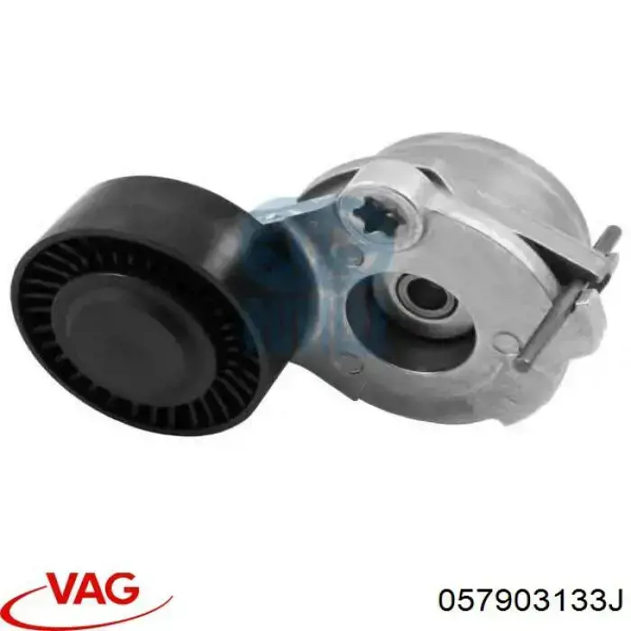 Tensor de la correa trapecial poli v VAG 057903133D
