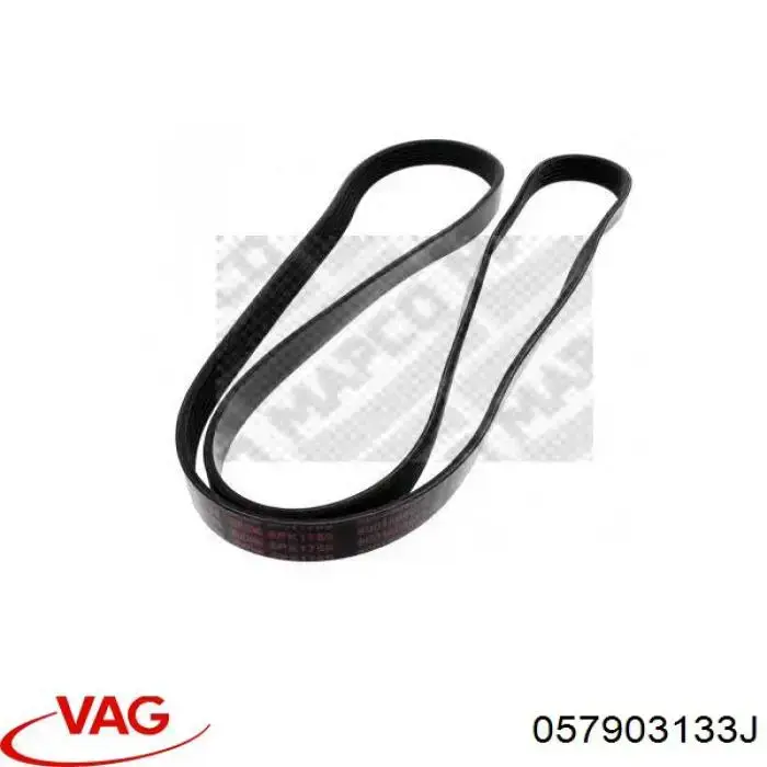 Tensor de correa poli V 057903133D VAG