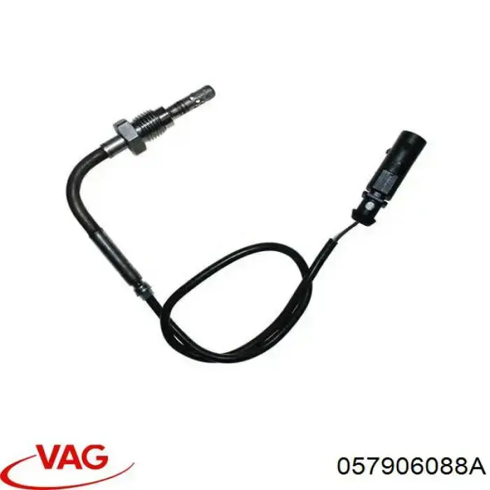 Sensor de temperatura de gases de escape antes de la turbina izquierdo VAG 057906088A precio, desde 85,67 EUR