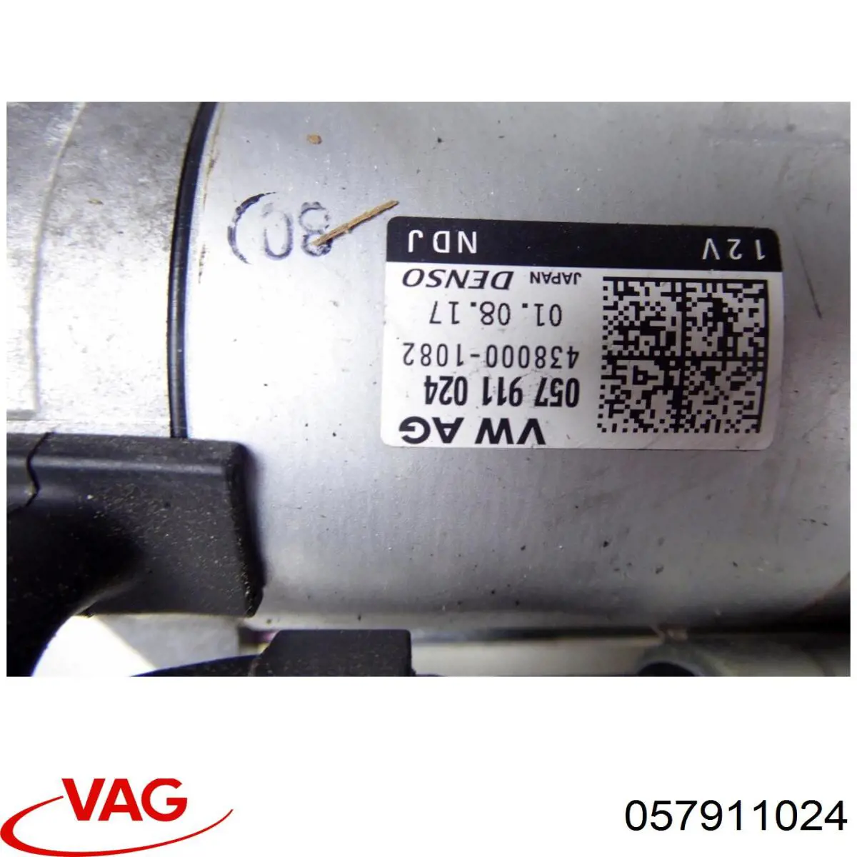 Motor de arranque 057911024 VAG