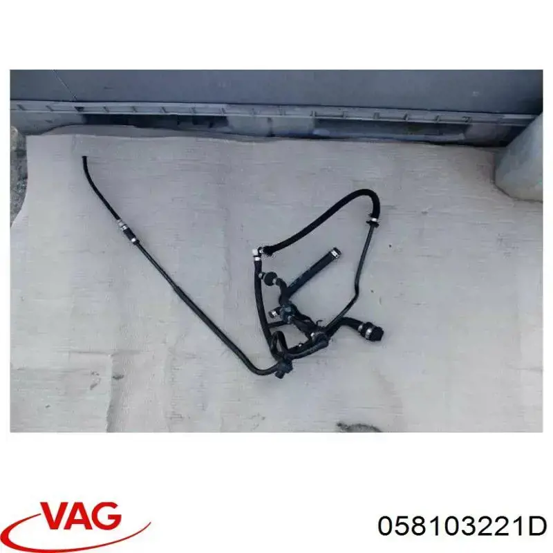 Comprar 058103221D VAG Sistema de ventilación del cárter