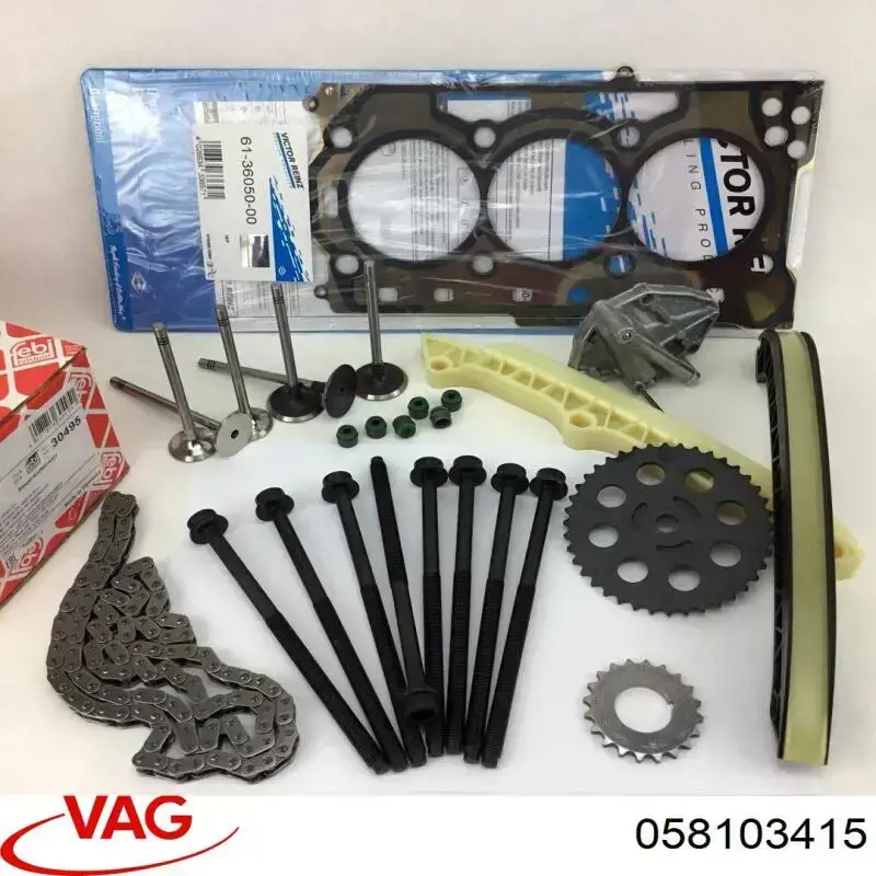 Guía de válvula Volkswagen Tiguan 1 5N1, 5N2