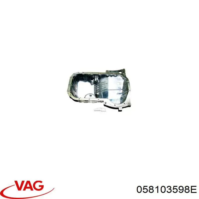 Cárter de aceite del motor 058103598E VAG