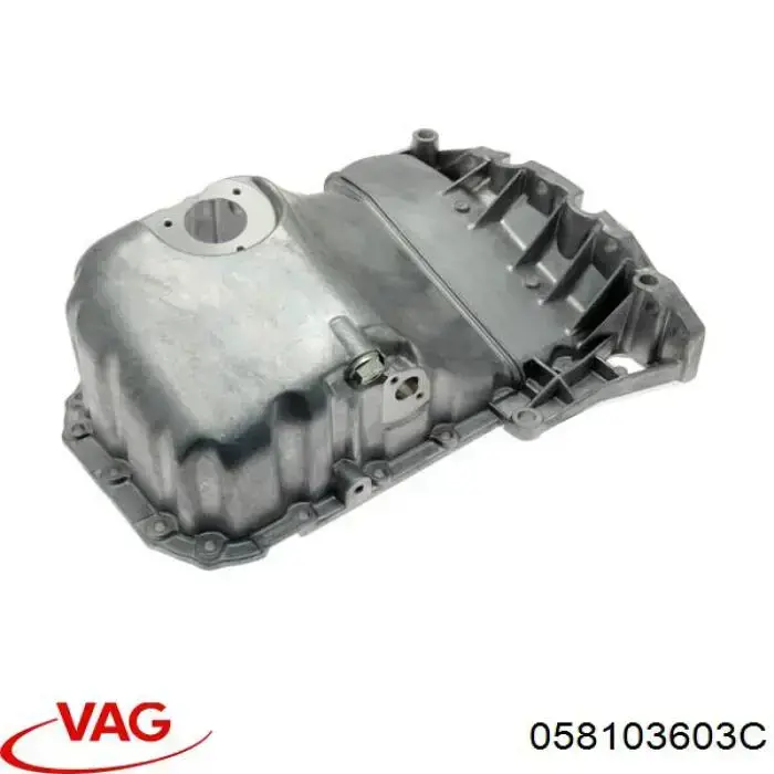 Cárter de aceite del motor 058103603C VAG