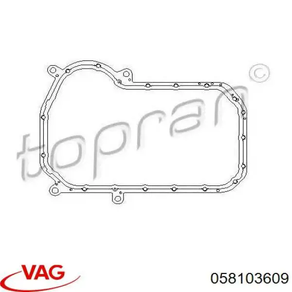 Comprar 058103609 VAG Junta del cárter