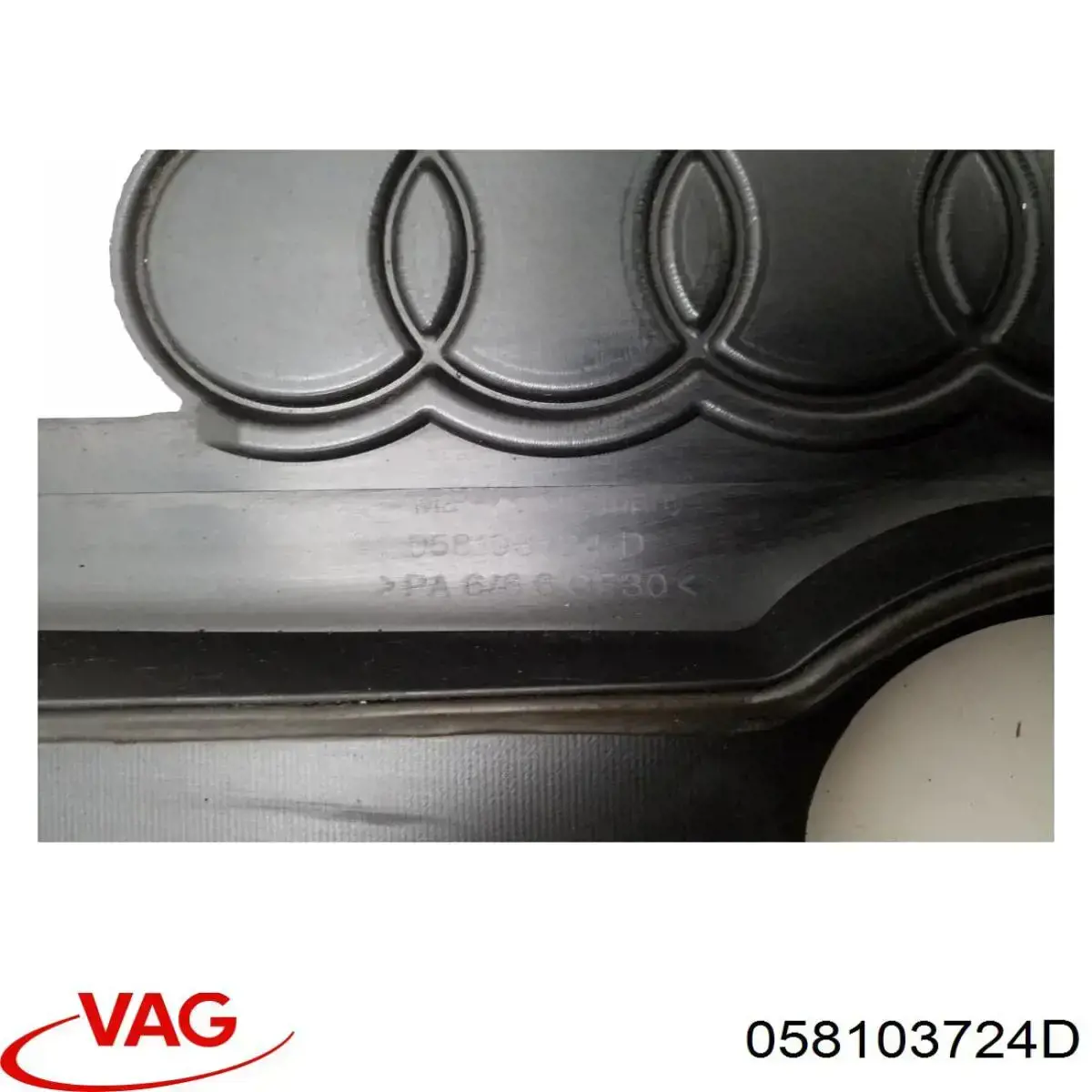 058103724D VAG cubierta de motor decorativa