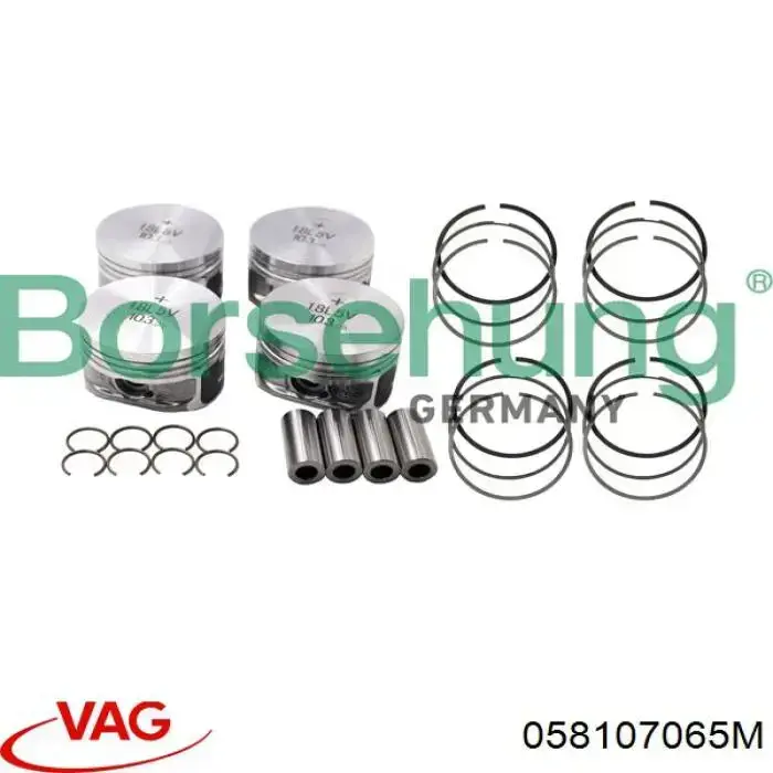 Pistón para cilindro VAG 058107065M precio, desde 90,13 EUR