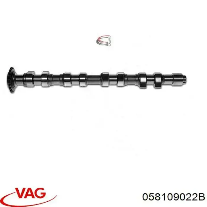 Árbol de levas de escape VAG 058109022B precio, desde 204,63 EUR