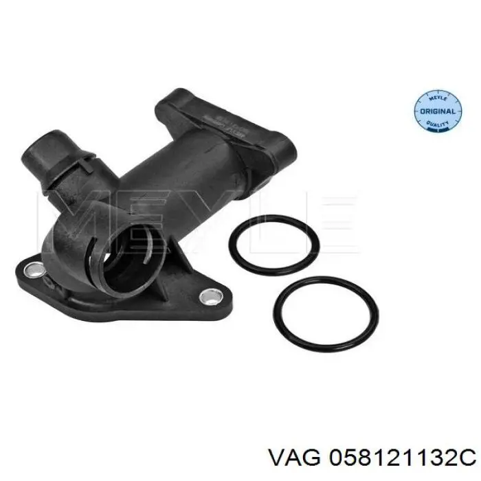 058121132C VAG Brida del sistema de refrigeración (triple unión)