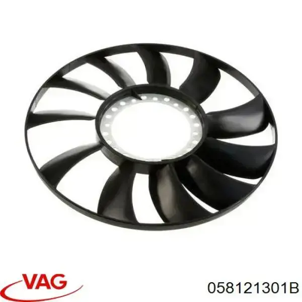 058121301B VAG rodete ventilador, refrigeración de motor