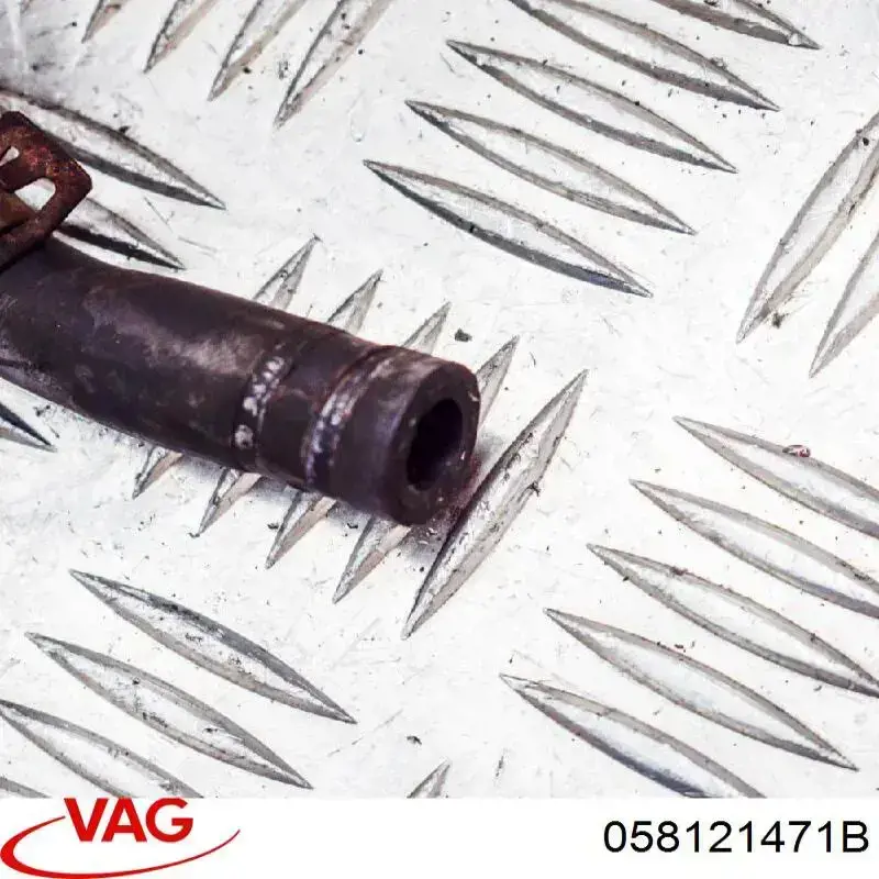 Manguera de retorno de refrigerante del turbocompresor 058121471B VAG