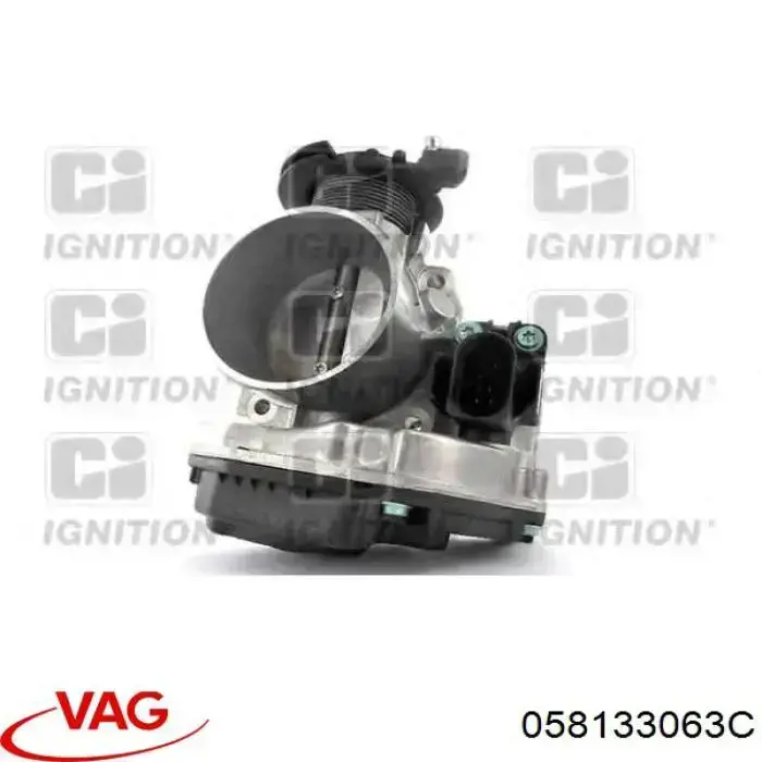Cuerpo de aceleración completo VAG 058133063C precio, desde 31,76 EUR