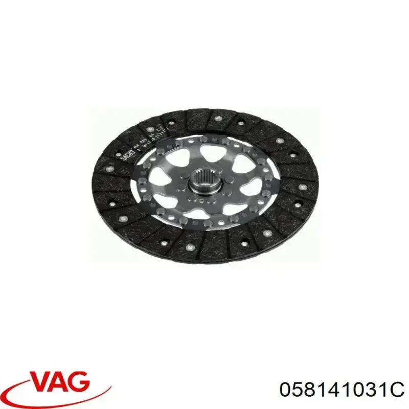 Comprar 058141031C VAG Disco de embrague