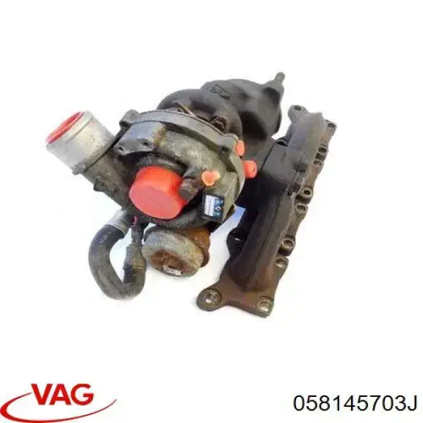 Turbocompresor 058145703J VAG