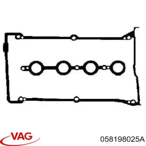 058198025A VAG Juego de juntas de tapa de balancines