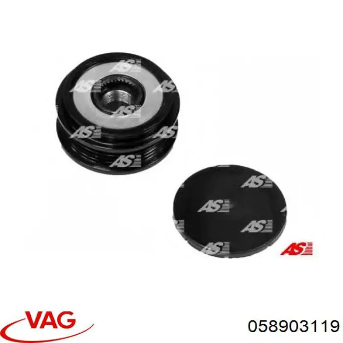 Polea alternador 058903119 VAG