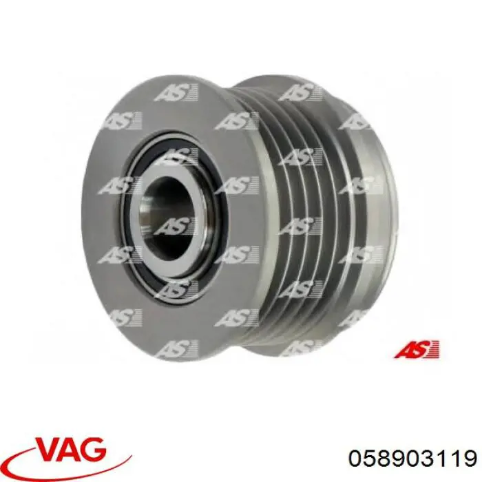 Polea rueda libre VAG 058903119 precio, desde  